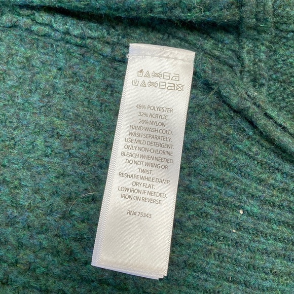Jessica Simpson Open Front Cardigan Long Green Size Small - Picture 7 of 10
